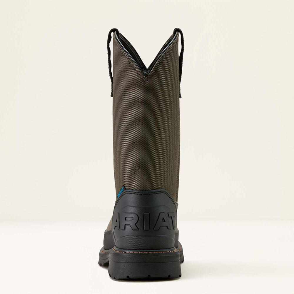 Men RigTEK Wildcat Pull-On CSA Waterproof Wide Square Toe Composite Toe Work Boot | Ariat us