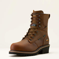 Men Logger Shock Shield Waterproof Insulated Composite Toe Work Boot | Ariat on sale