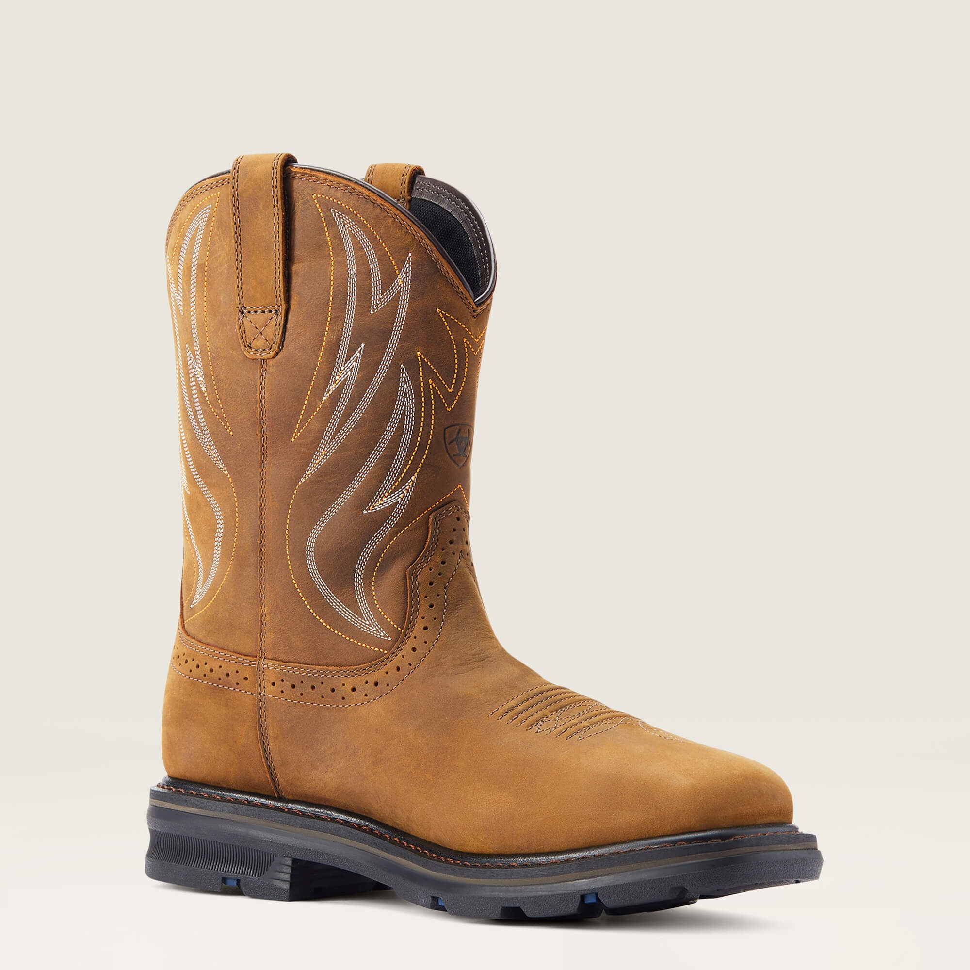 Men Sierra Shock Shield Waterproof Steel Toe Work Boot | Ariat us