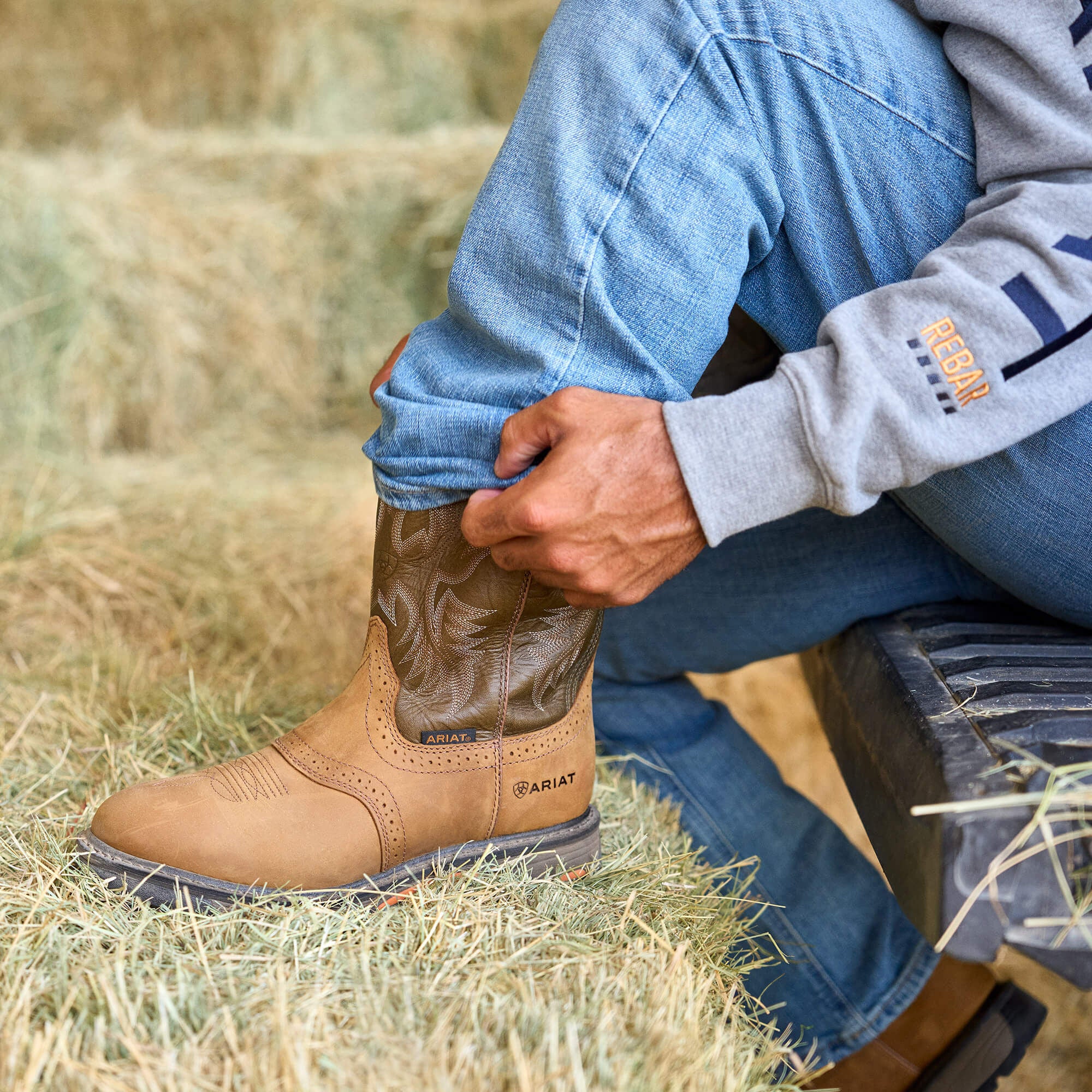 Men WorkHog Pull-on Work Boot | Ariat near me