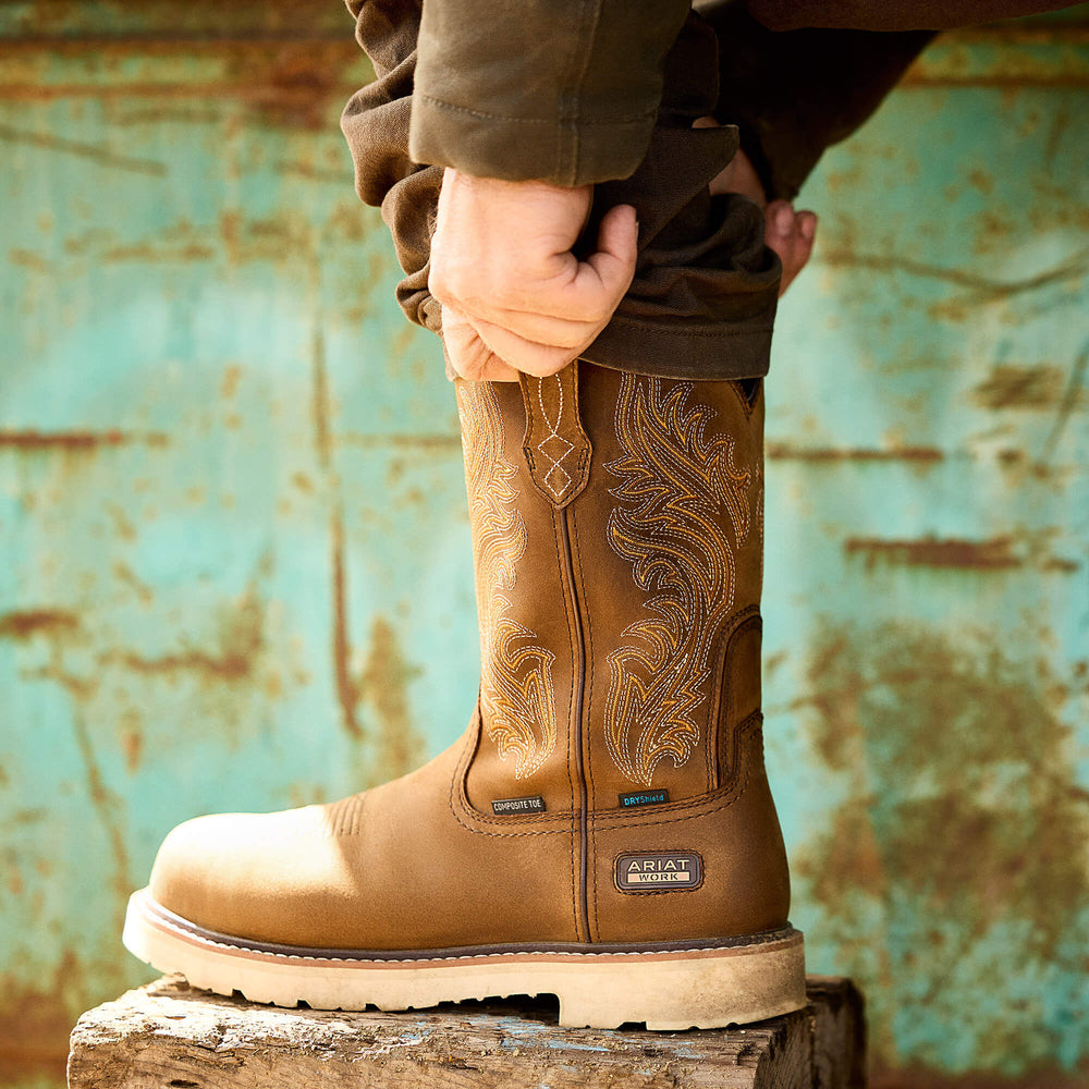 Men Logger Shock Shield Waterproof Work Boot | Ariat Online