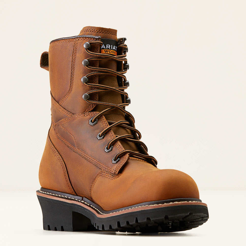 Men Logger Shock Shield Waterproof Work Boot | Ariat Online