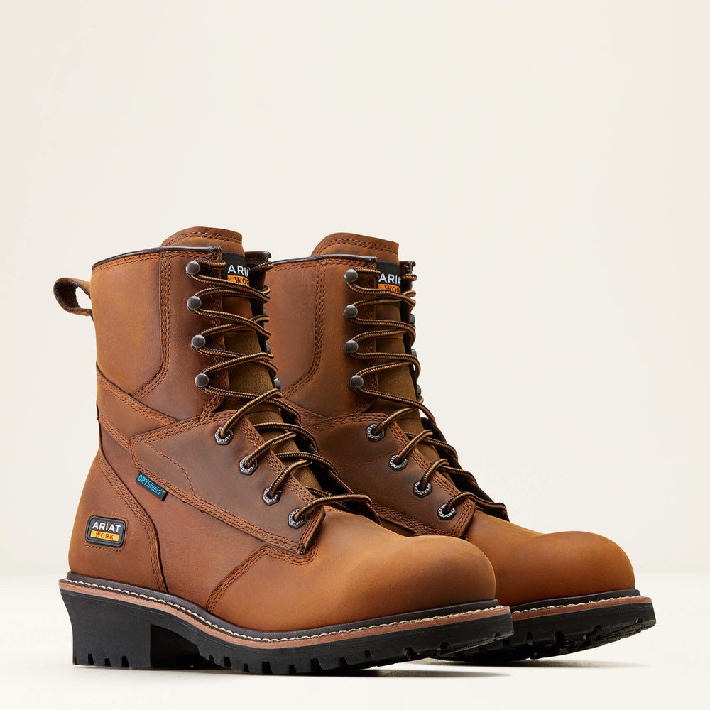Men Logger Shock Shield Waterproof Work Boot | Ariat Online