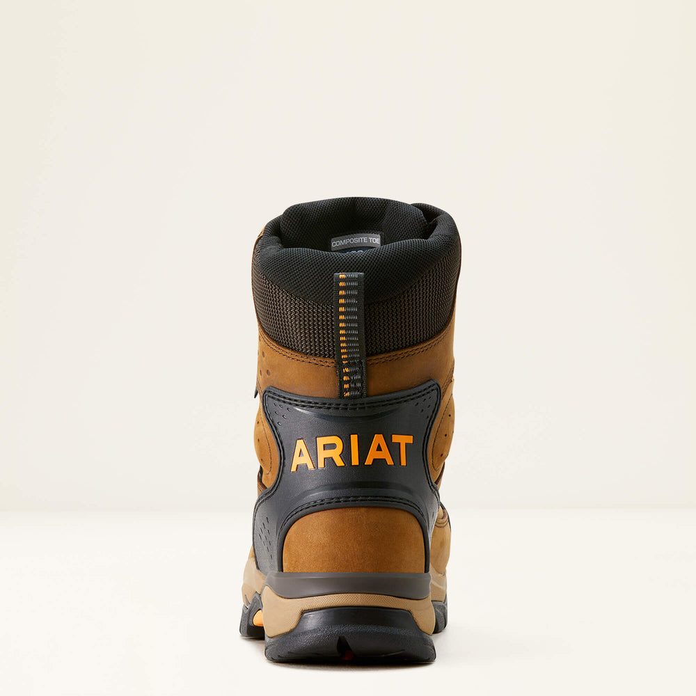 Men Endeavor 8" Waterproof Insulated Carbon Toe Work Boot | Ariat on sale