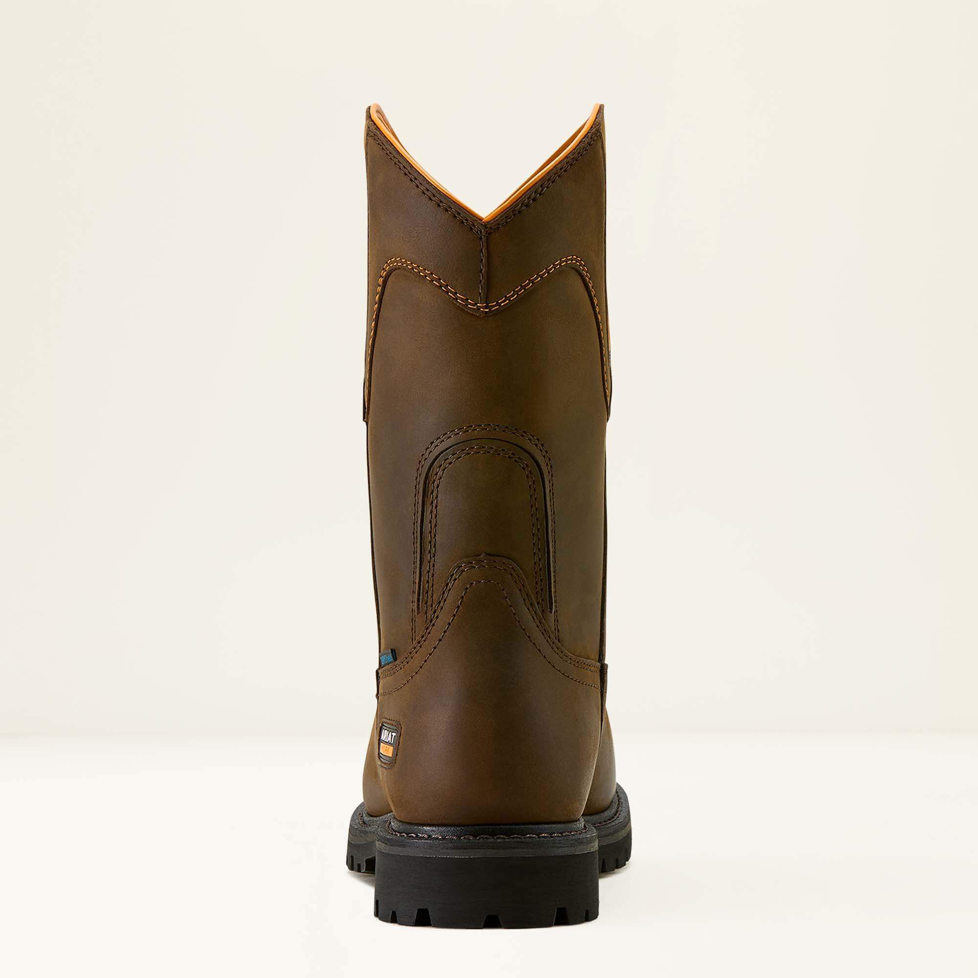 Men Longview Shock Shield MetGuard Waterproof Composite Toe Work Boot | Ariat for sale