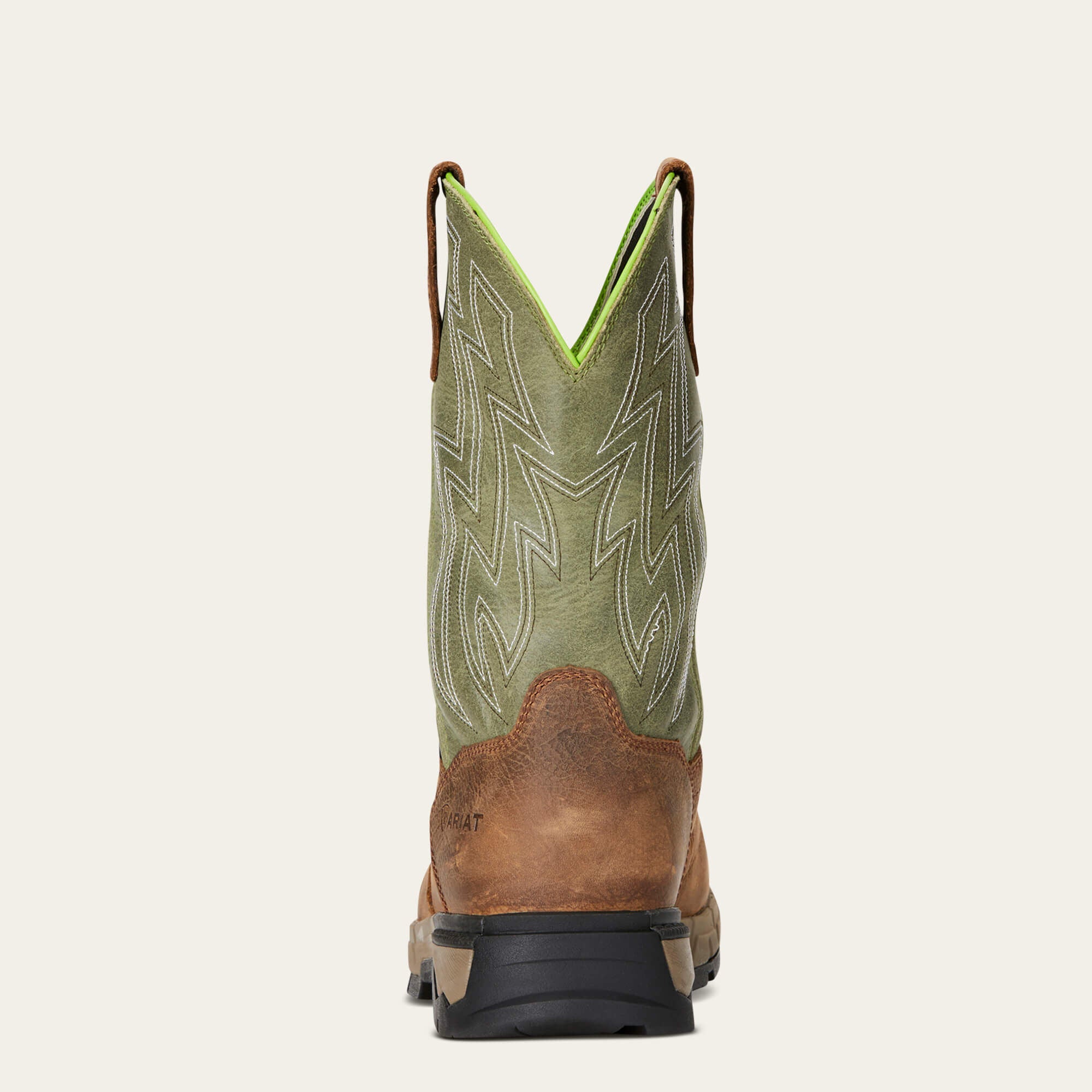 Men Rebar Flex Western Waterproof Composite Toe Work Boot | Ariat