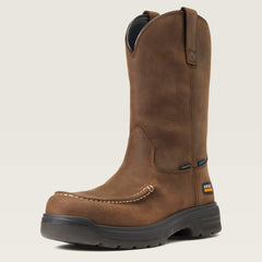 Men Turbo Moc Toe Waterproof Carbon Toe Work Boot | Ariat us