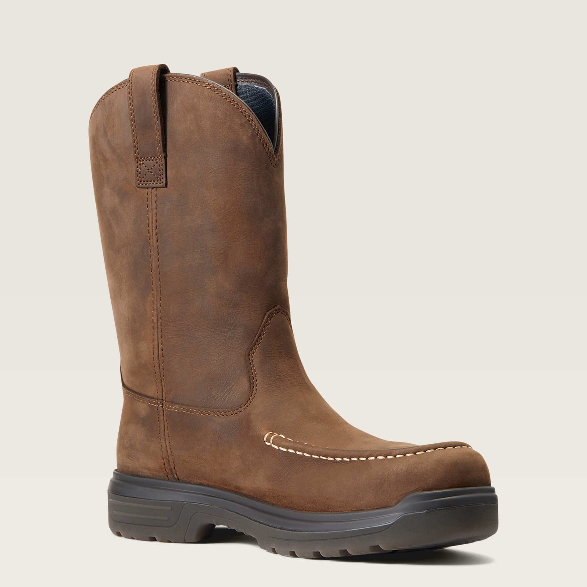 Men Turbo Moc Toe Waterproof Carbon Toe Work Boot | Ariat us