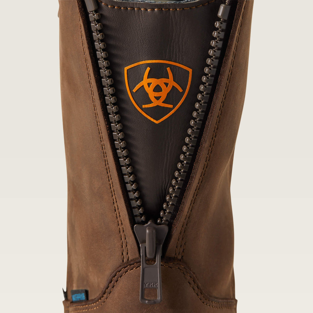Men Turbo Moc Toe Waterproof Carbon Toe Work Boot | Ariat us
