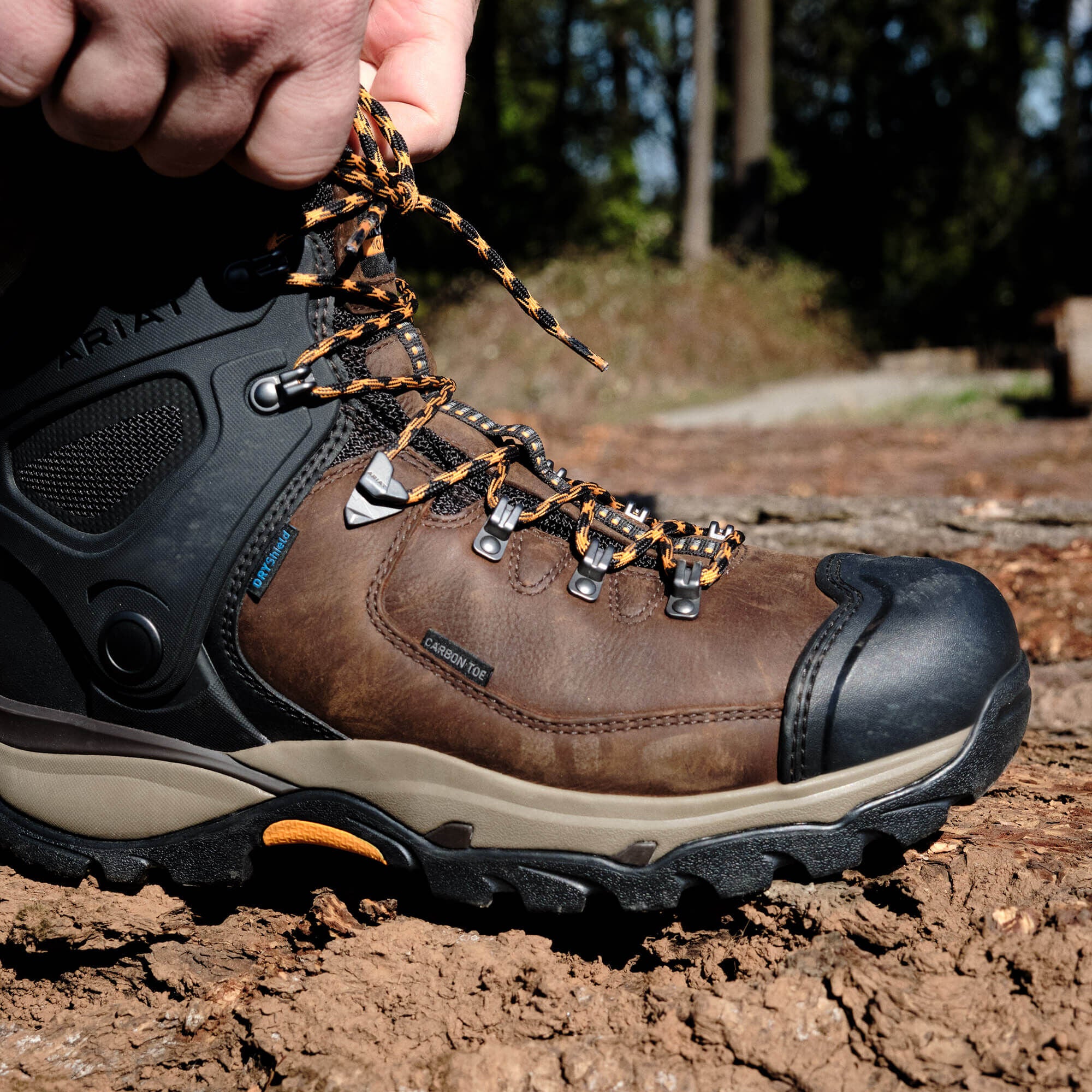 Men Endeavor 6" Waterproof Carbon Toe Work Boot | Ariat on sale