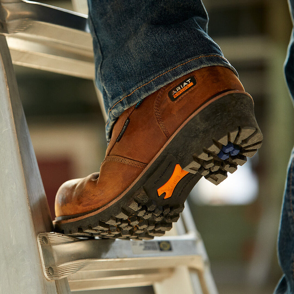 Men Logger Shock Shield Waterproof Composite Toe Work Boot | Ariat