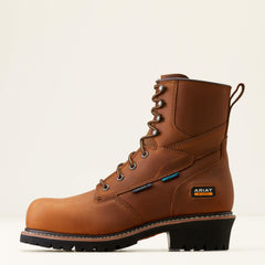 Men Logger Shock Shield Waterproof Composite Toe Work Boot | Ariat