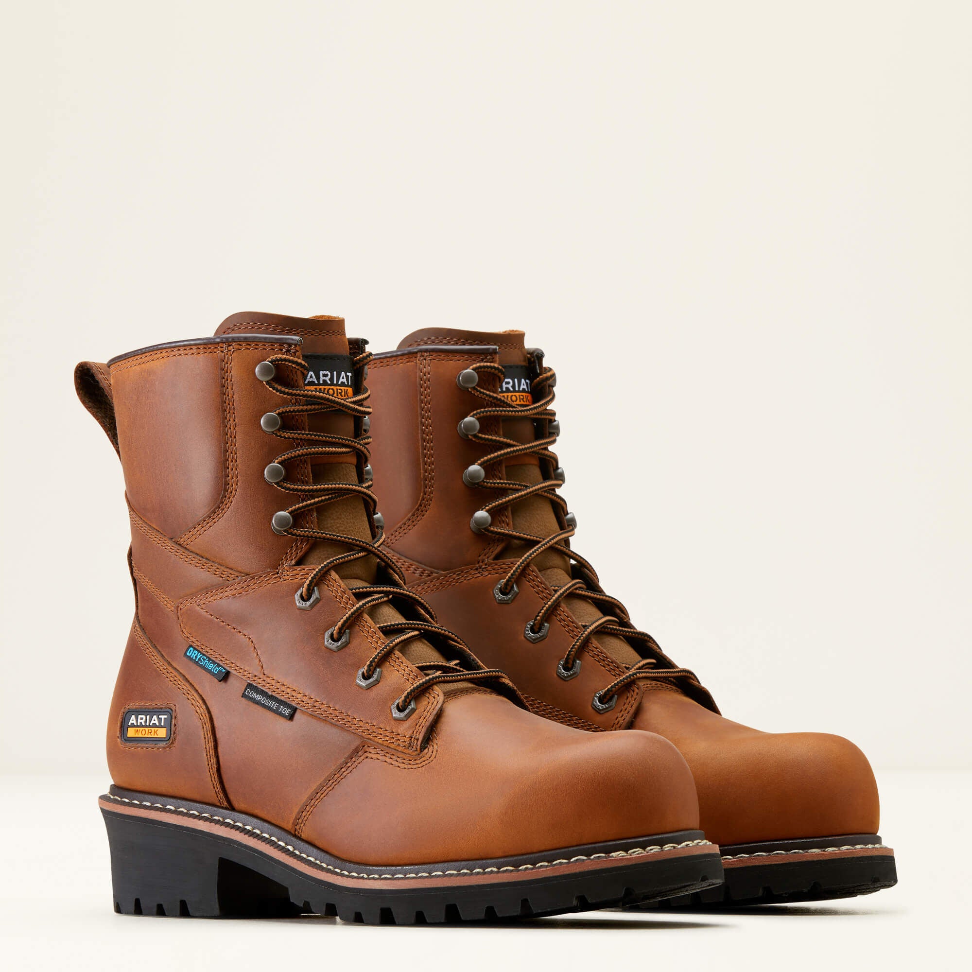 Men Logger Shock Shield Waterproof Composite Toe Work Boot | Ariat