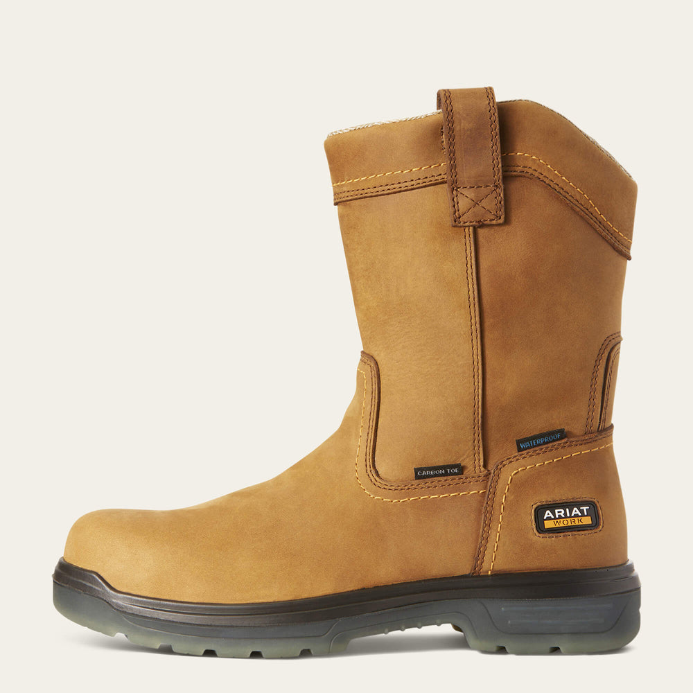 Men Turbo Pull-On Waterproof Carbon Toe Work Boot | Ariat Discount