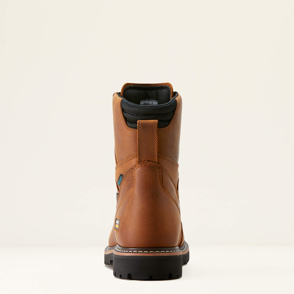 Men Longview Shock Shield 8" Waterproof Composite Toe Work Boot | Ariat near me