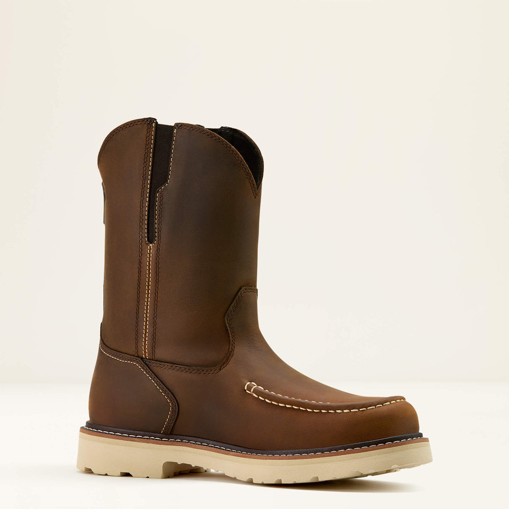 Men Rebar Lift Pull On Moc Toe Work Boot | Ariat Online