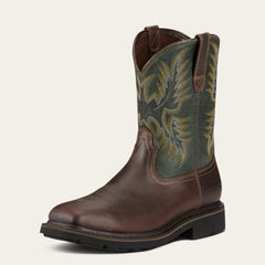 Men Sierra Wide Square Toe Steel Toe Work Boot | Ariat Outlet