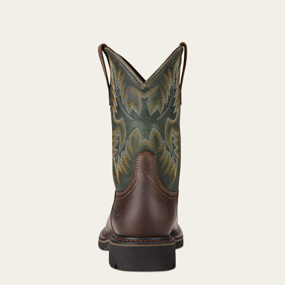 Men Sierra Wide Square Toe Steel Toe Work Boot | Ariat Outlet