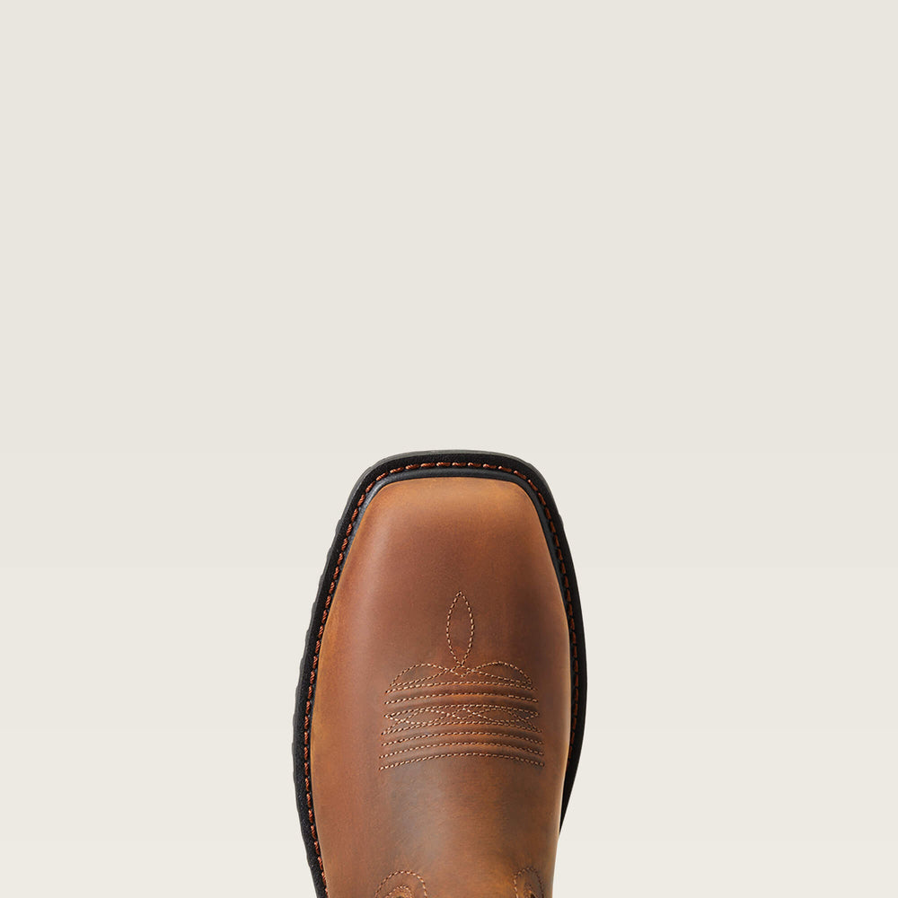 Men RigTek Wide Square Toe Waterproof Composite Toe Work Boot | Ariat for sale