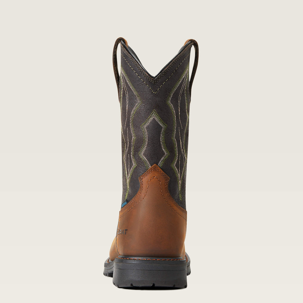Men RigTek Wide Square Toe Waterproof Composite Toe Work Boot | Ariat for sale