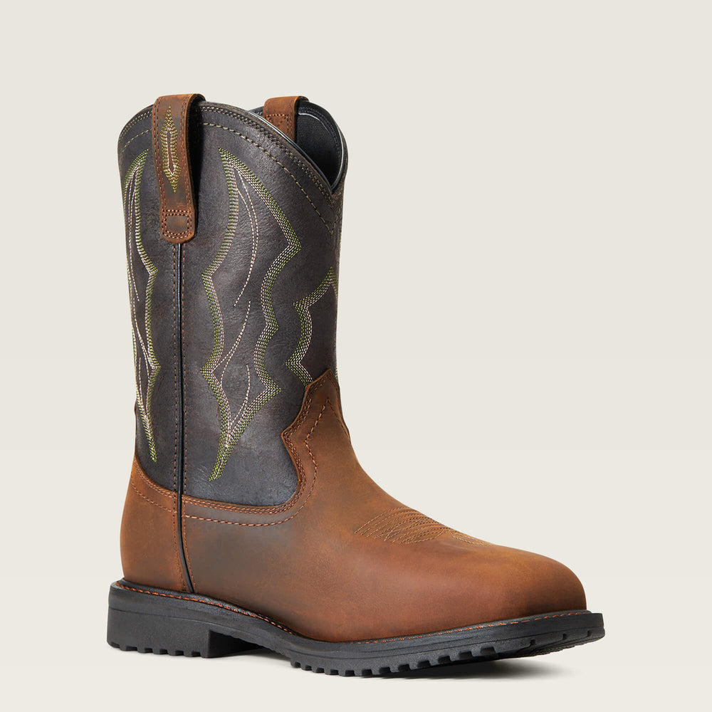 Men RigTek Wide Square Toe Waterproof Composite Toe Work Boot | Ariat for sale