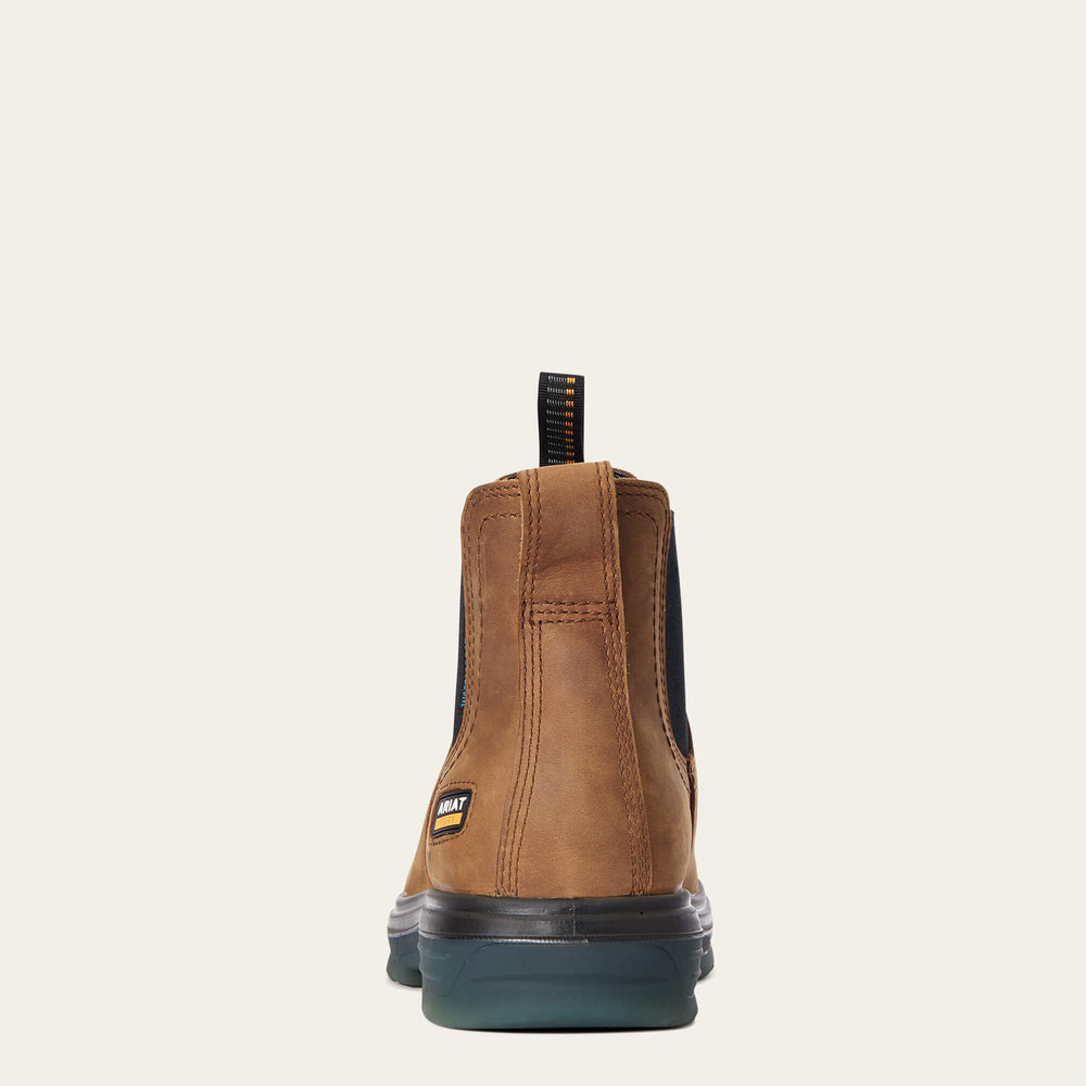 Men Turbo Chelsea Waterproof Work Boot | Ariat