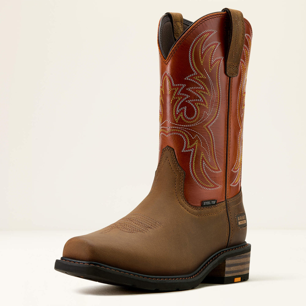 Men Ironside Square Toe Steel Toe Work Boot | Ariat us