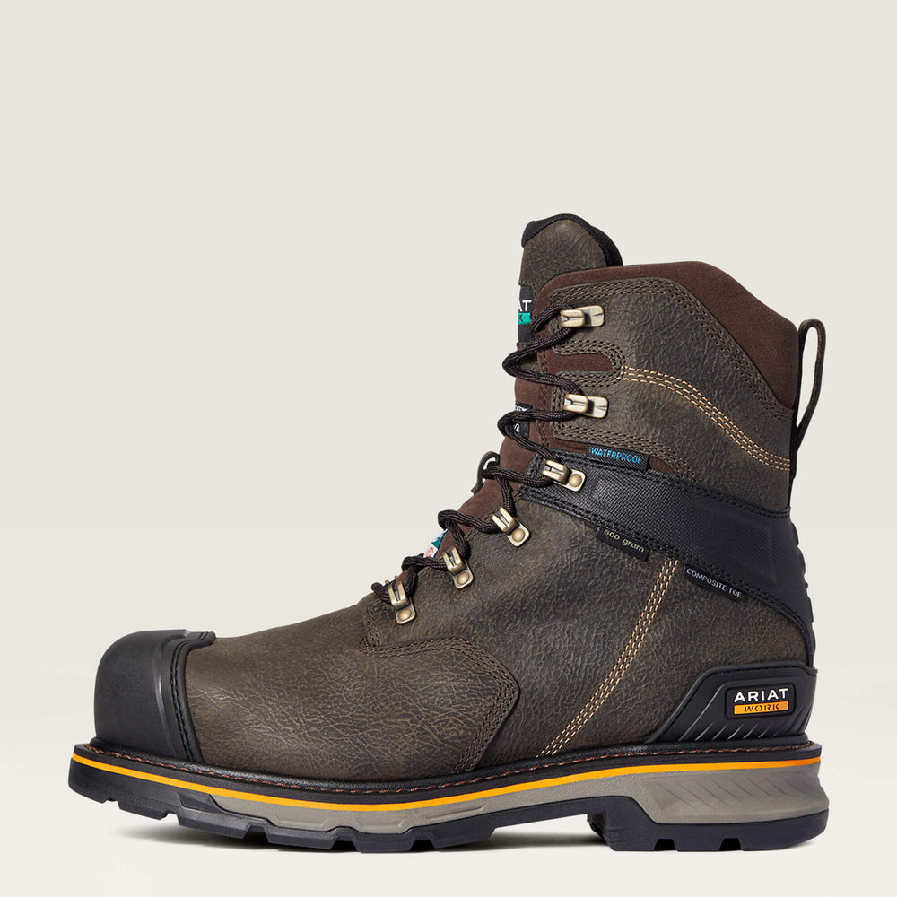 Men Stump Jumper 8" CSA Glacier Grip Waterproof 600g Composite Toe Work Boot | Ariat us