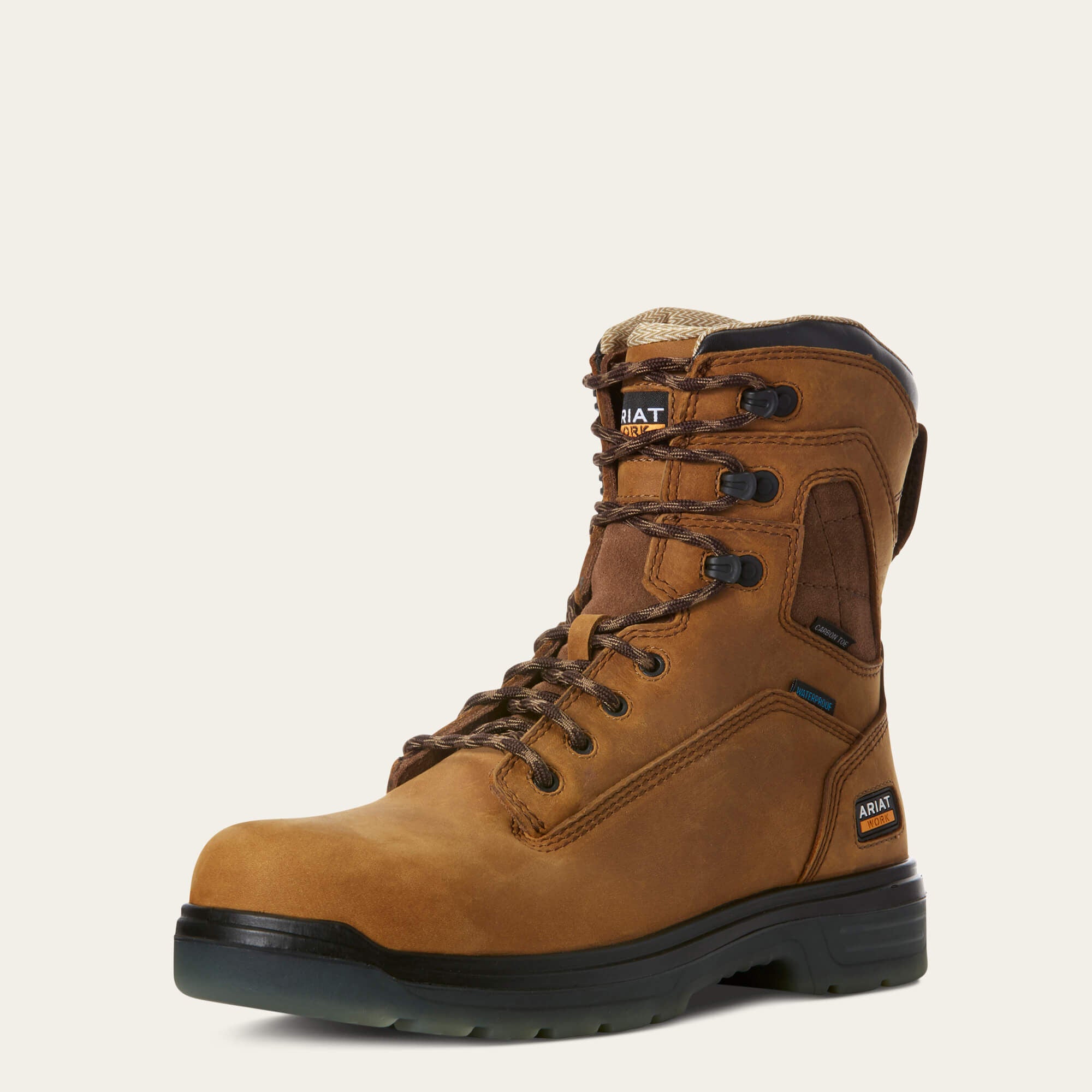 Men Turbo 8" Waterproof Carbon Toe Work Boot | Ariat Online