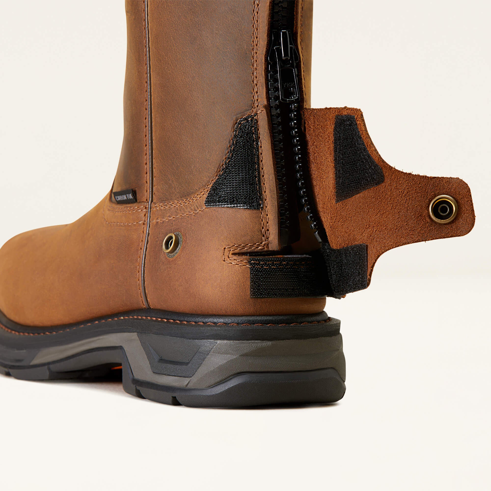 Men WorkHog XT Patriot EZ Zip Carbon Toe Work Boot | Ariat Online