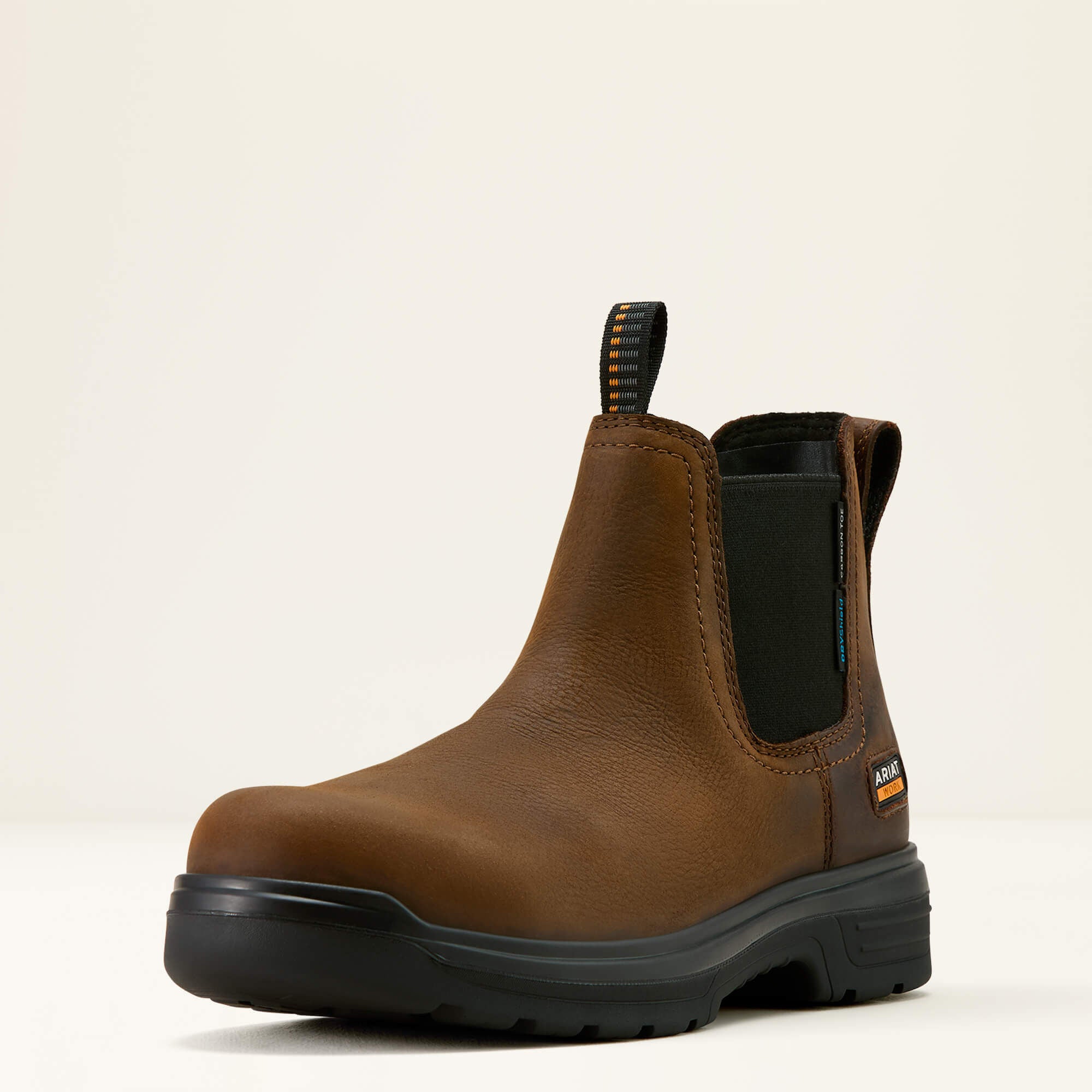 Men Turbo Chelsea CSA Waterproof Carbon Toe Work Boot | Ariat Discount