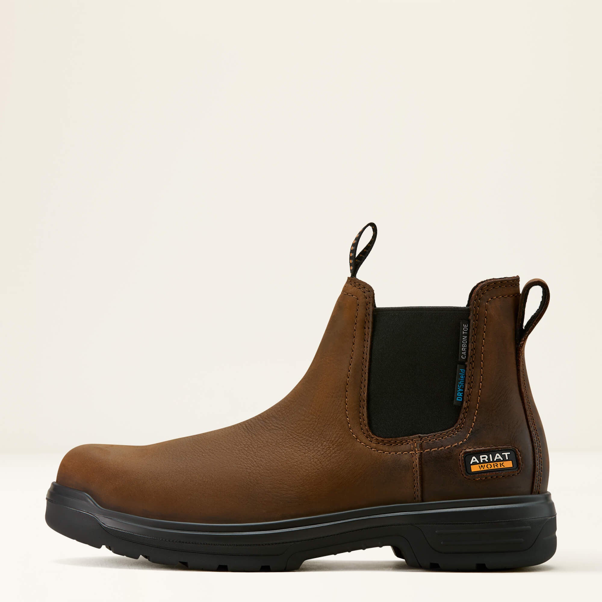 Men Turbo Chelsea CSA Waterproof Carbon Toe Work Boot | Ariat Discount