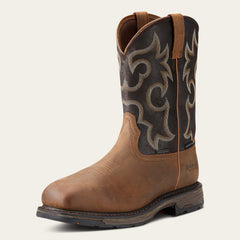 Men WorkHog Wide Square Toe 400g Waterproof Composite Toe Work Boot | Ariat Online