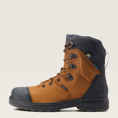 Men Turbo Outlaw 8" CSA MetGuard Waterproof Carbon Toe Work Boot | Ariat Discount