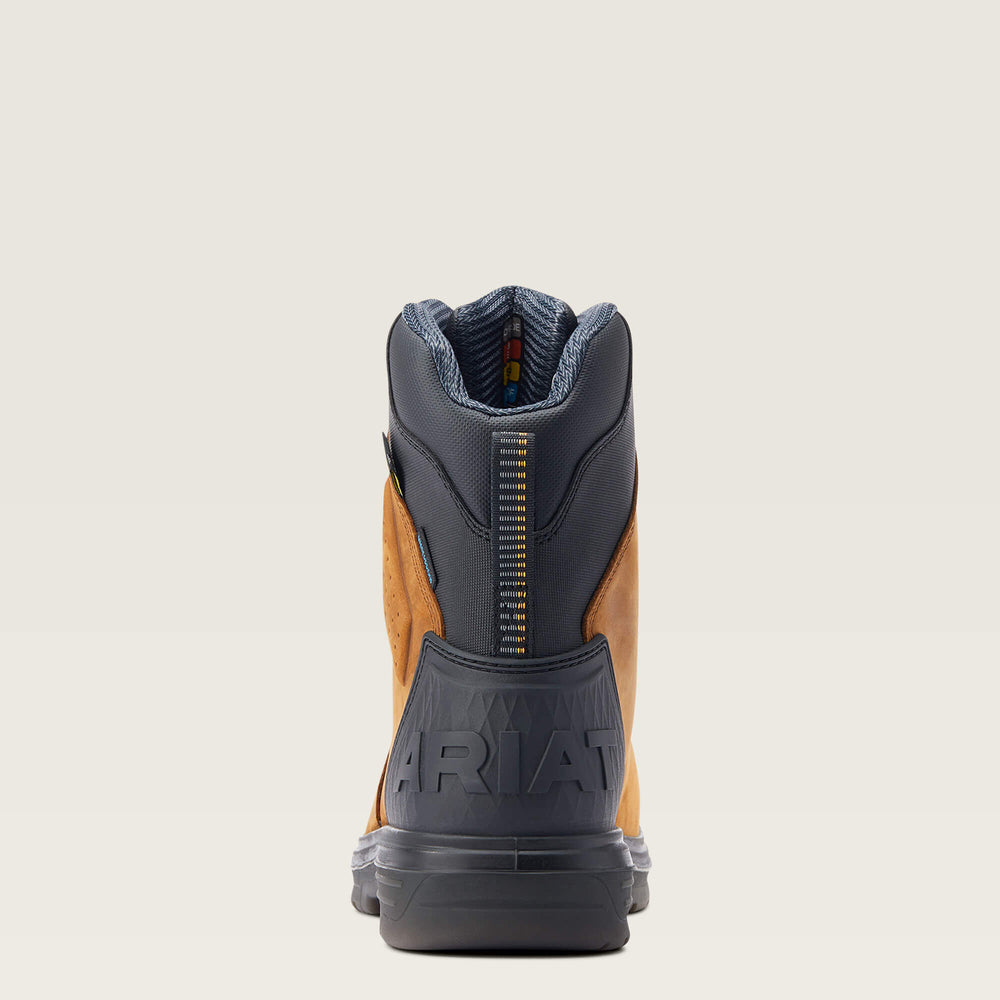 Men Turbo Outlaw 8" CSA MetGuard Waterproof Carbon Toe Work Boot | Ariat Discount