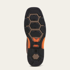 Men OverDrive 8" Wide Square Toe Waterproof Composite Toe Work Boot | Ariat us