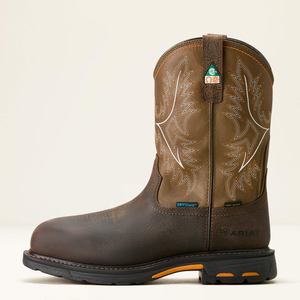 Men WorkHog CSA Waterproof Insulated Composite Toe Work Boot | Ariat Online