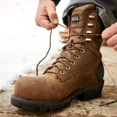 Men Powerline 8" 400G Waterproof 400g Composite Toe Work Boot | Ariat near me