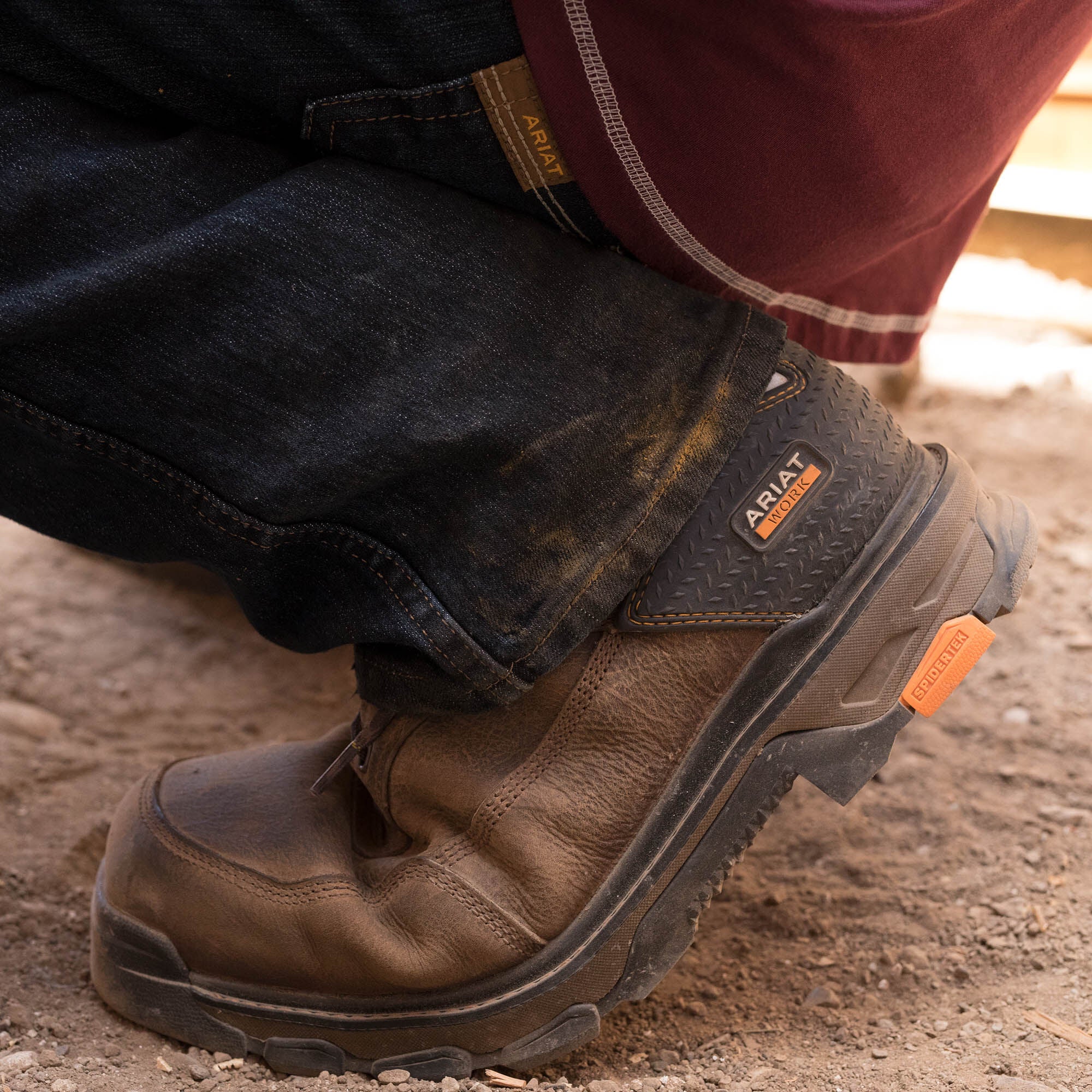 Men Intrepid 8" Waterproof Composite Toe Work Boot | Ariat Online