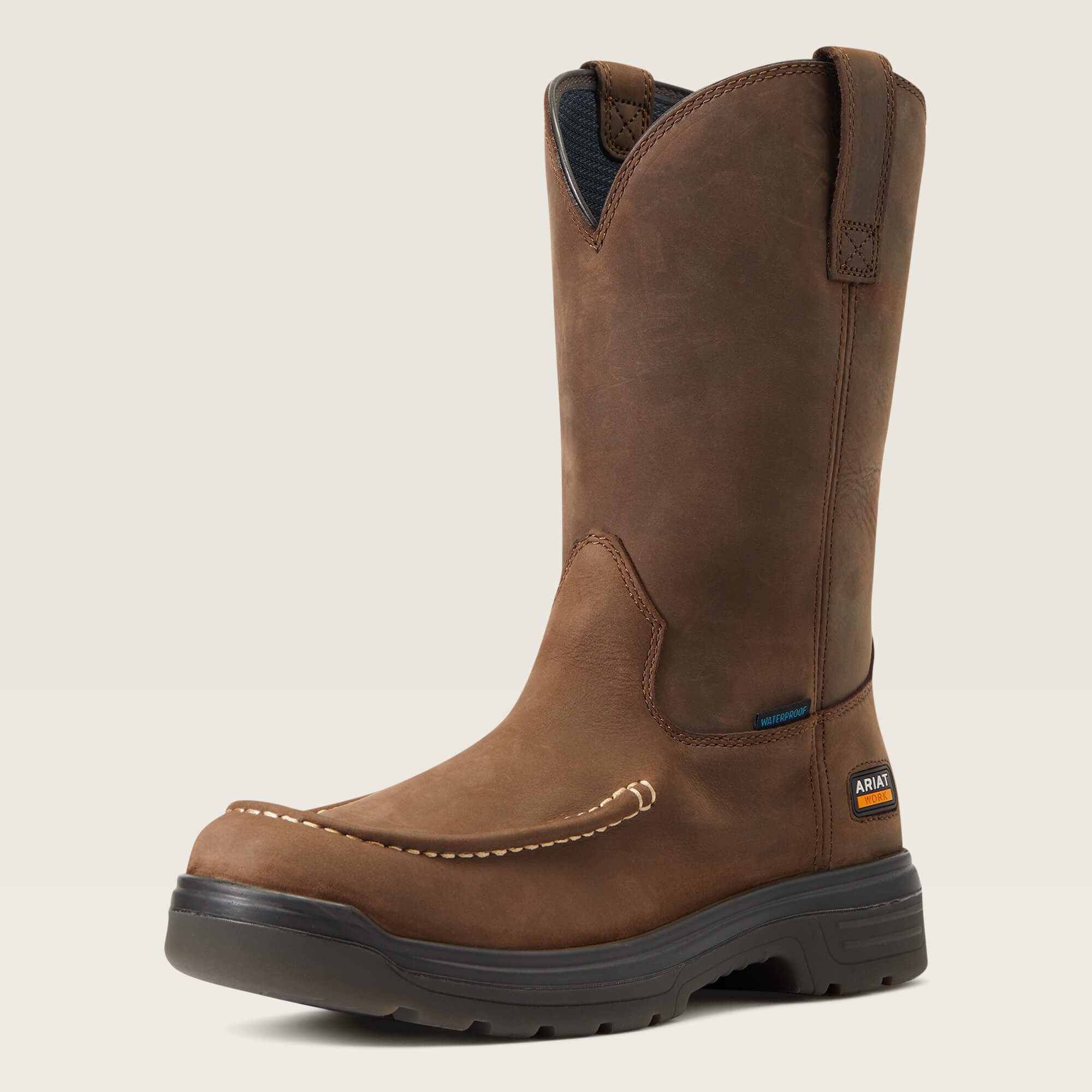 Men Turbo Moc Toe Waterproof Work Boot | Ariat us