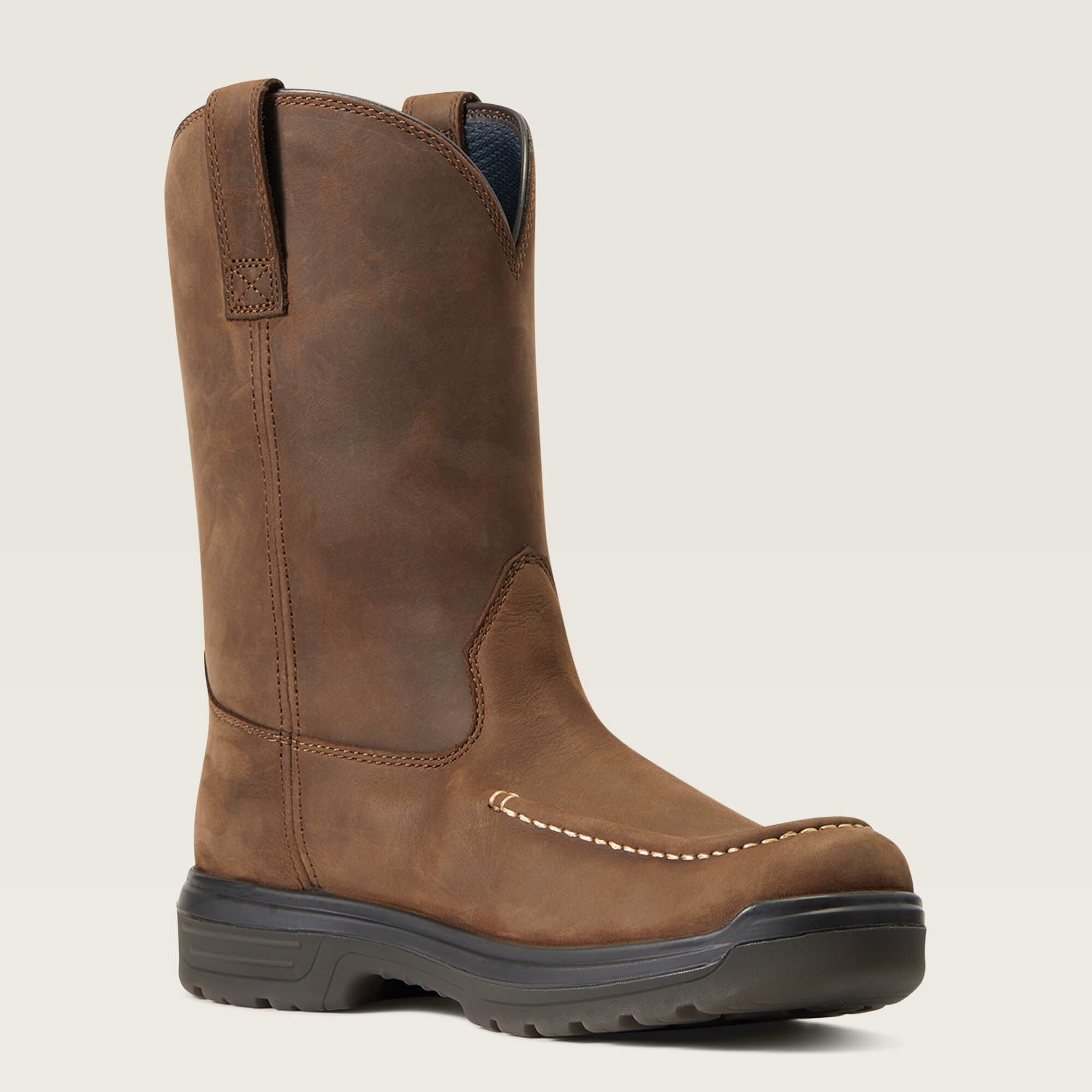 Men Turbo Moc Toe Waterproof Work Boot | Ariat us