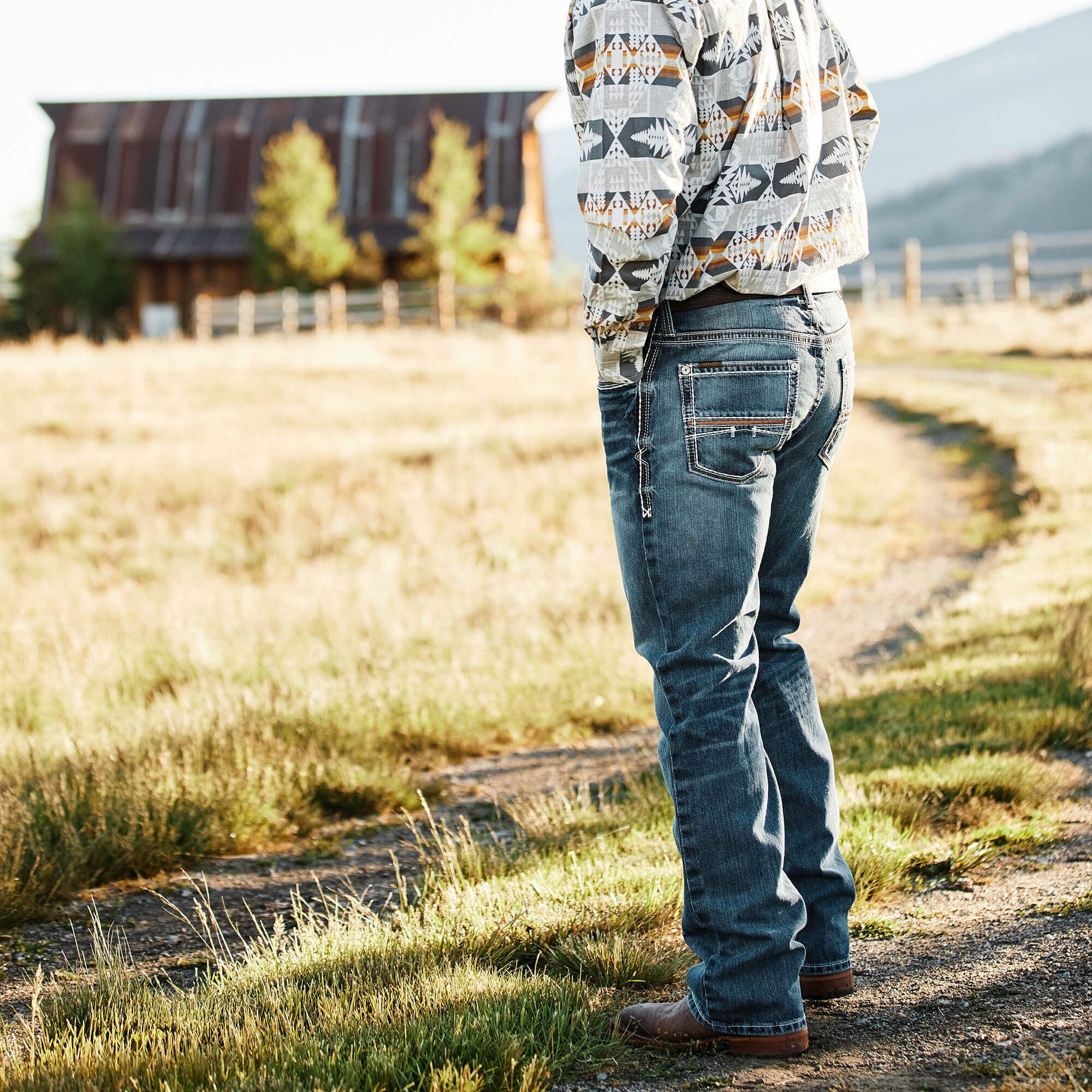Men|Trends M4 Low Rise Coltrane Boot Cut Jean | Ariat Outlet