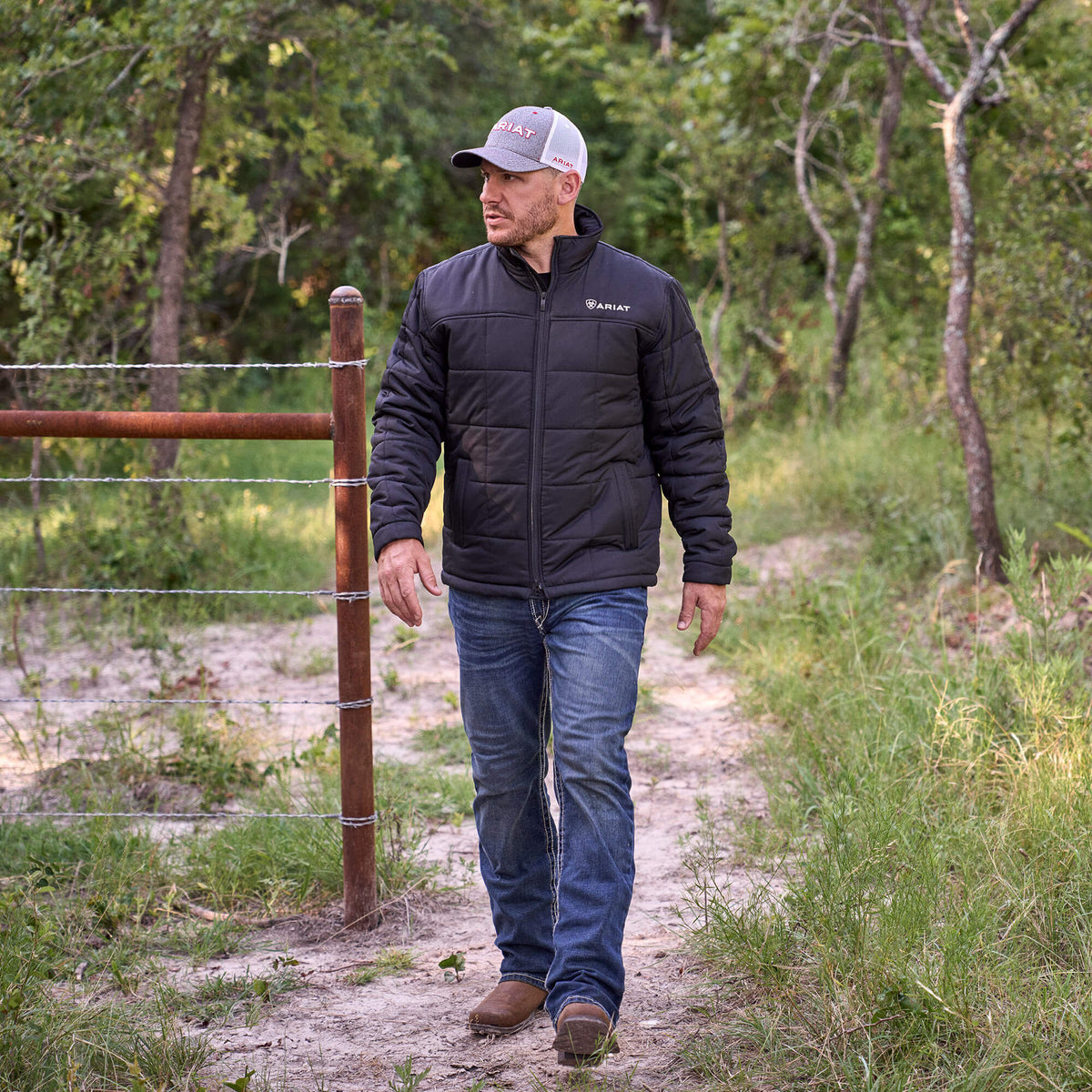 Men M4 Low Rise Stretch Adkins Boot Cut Jean | Ariat on sale
