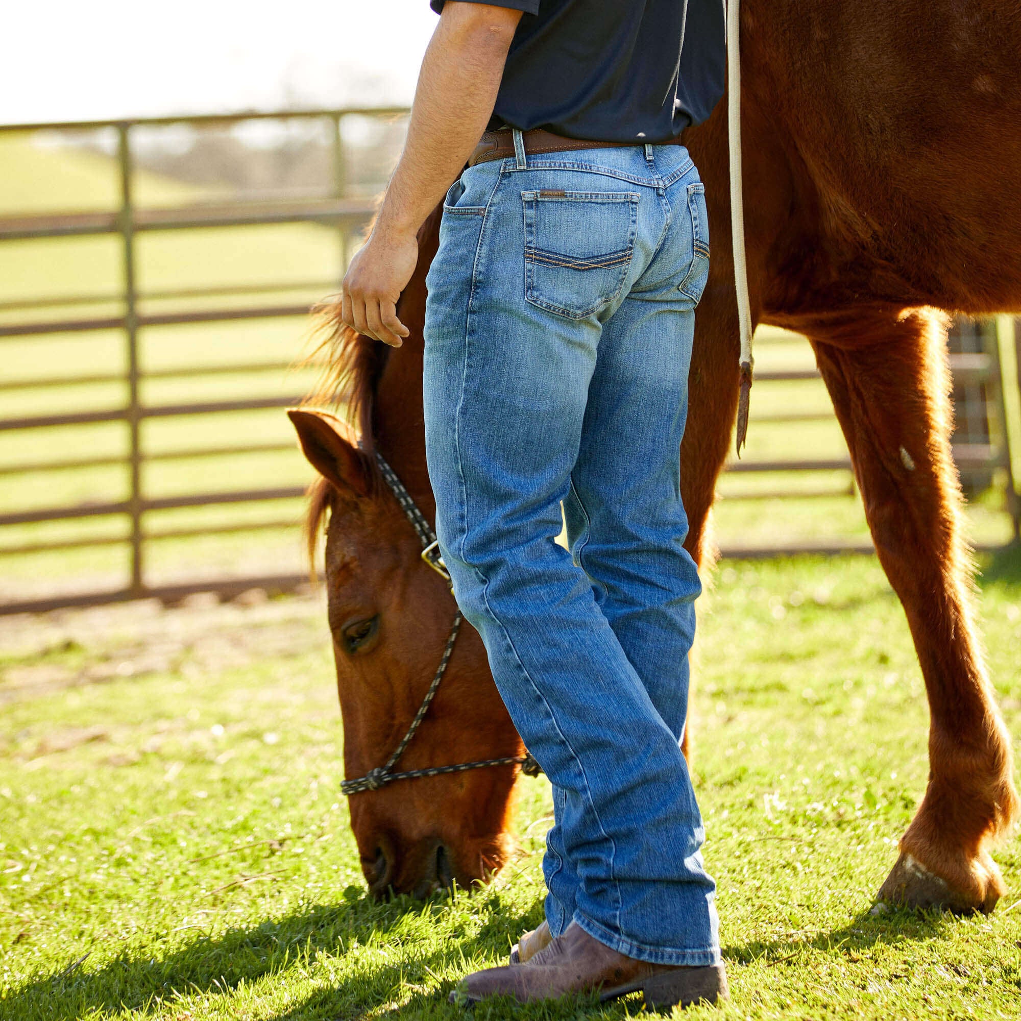 Men|Trends M2 Relaxed Stretch Legacy Boot Cut Jean | Ariat for sale