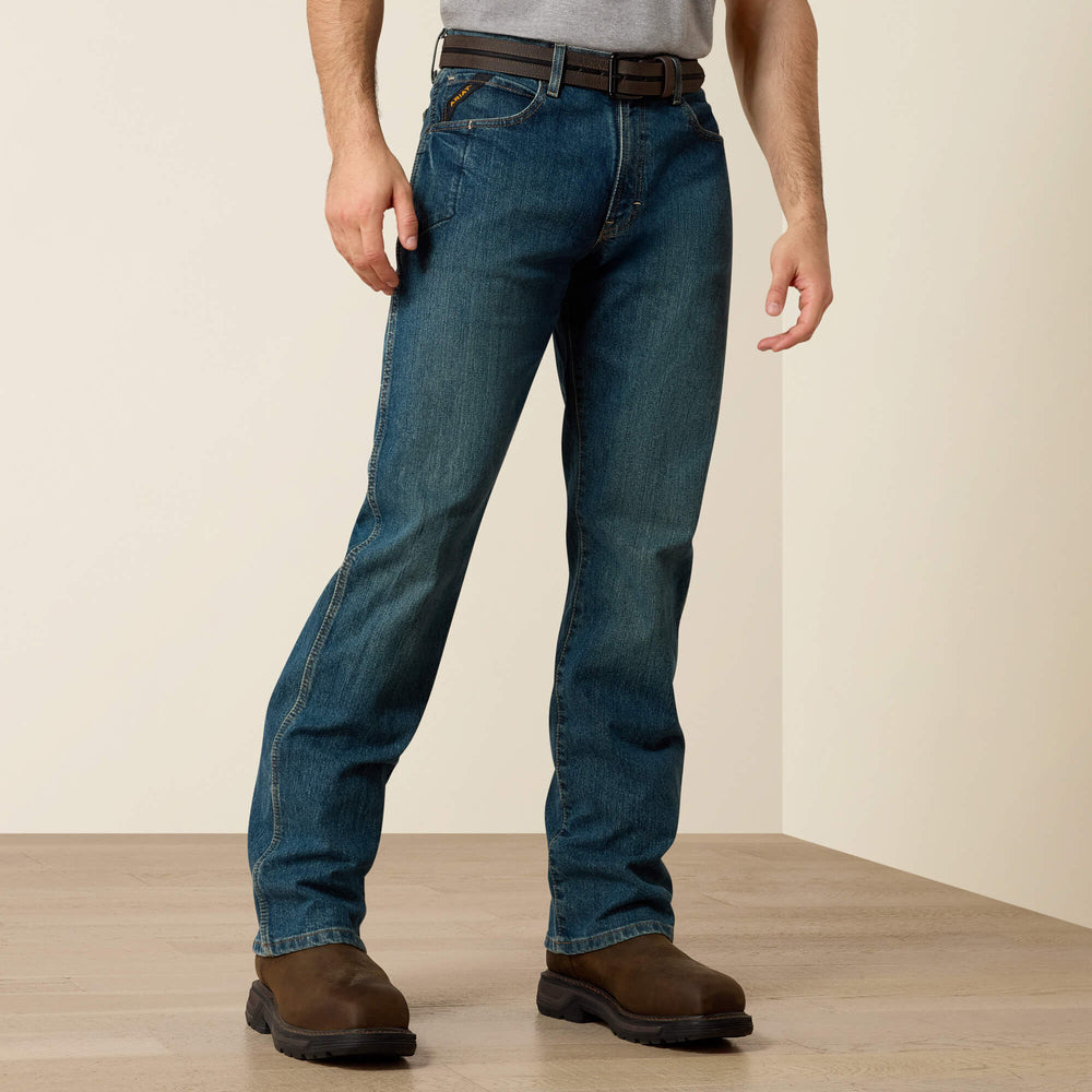 Men Rebar M4 Relaxed DuraStretch Basic Boot Cut Jean | Ariat