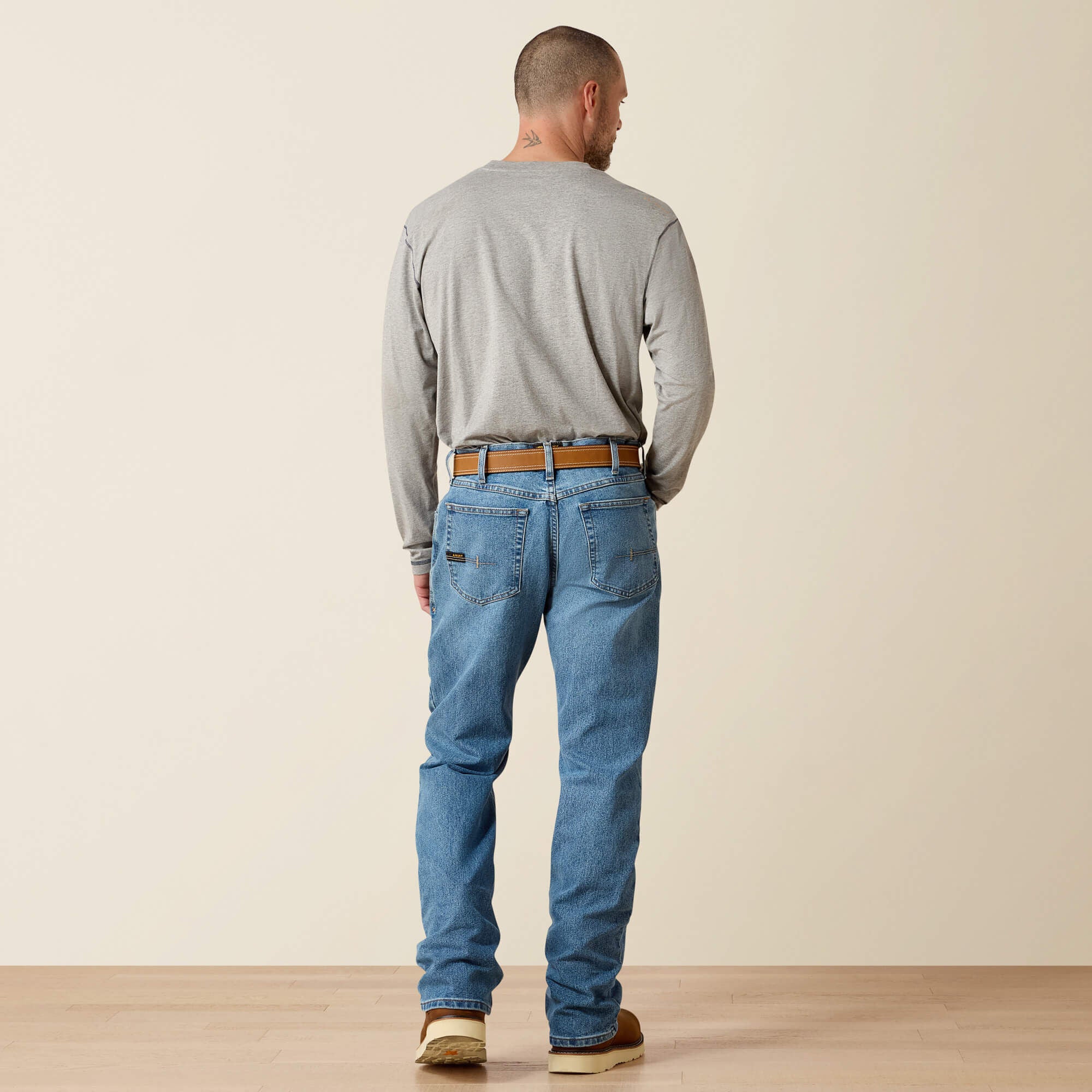 Men Rebar M4 Relaxed DuraStretch Basic Boot Cut Jean | Ariat near me
