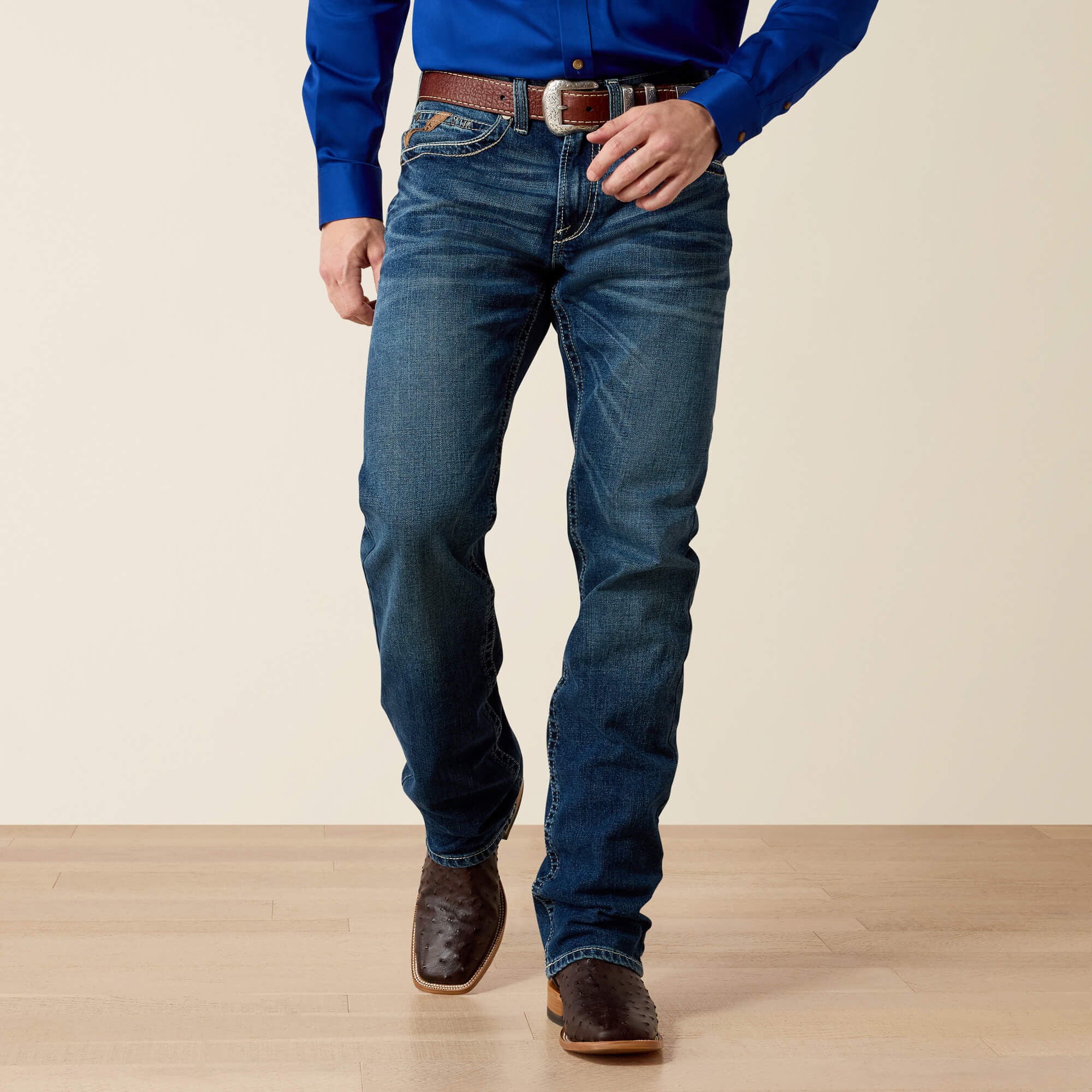 Men|Trends M2 Relaxed Stretch Adkins Boot Cut Jean | Ariat Outlet