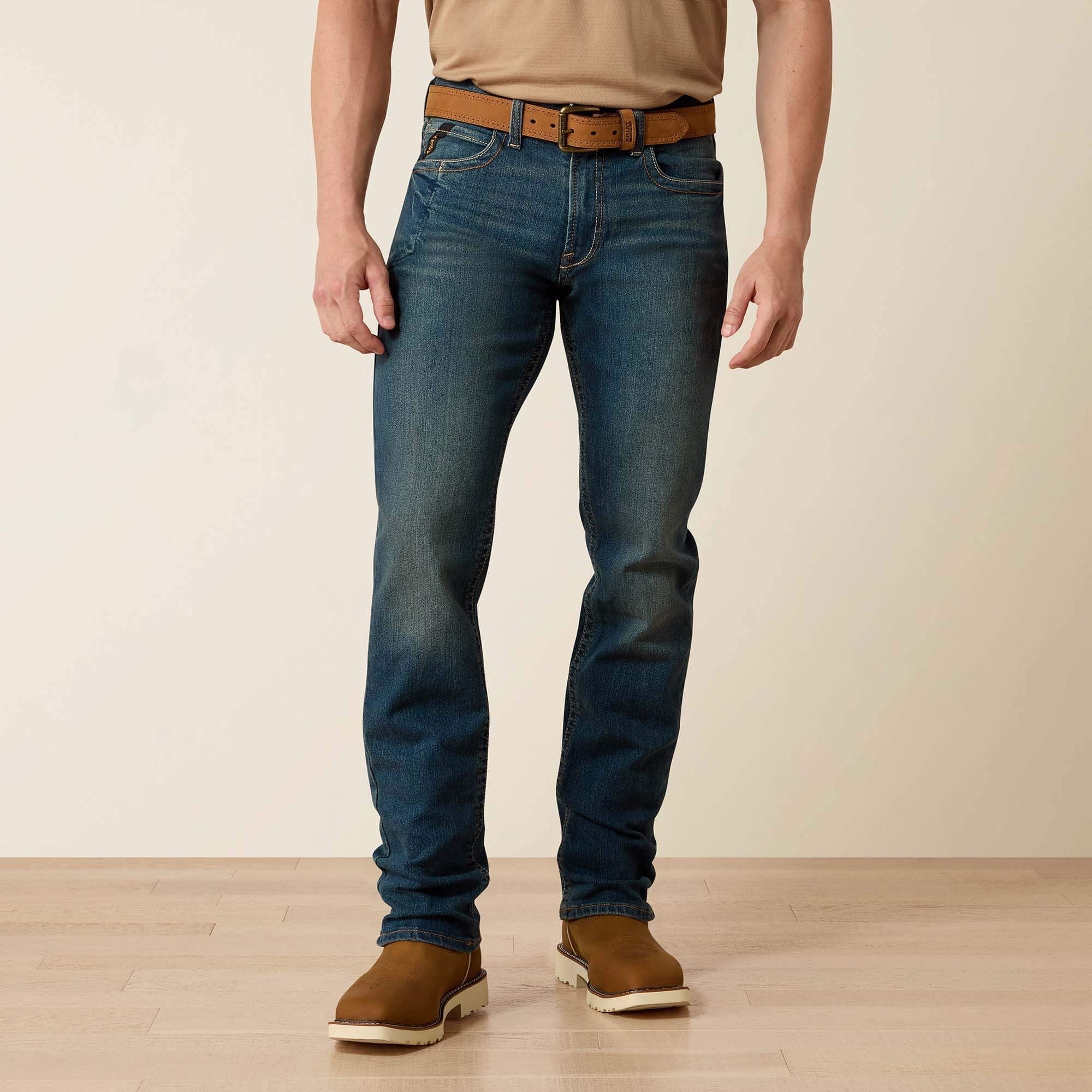 Men Men's Slim Fit Work Pants - Rebar Denim | Ariat on sale