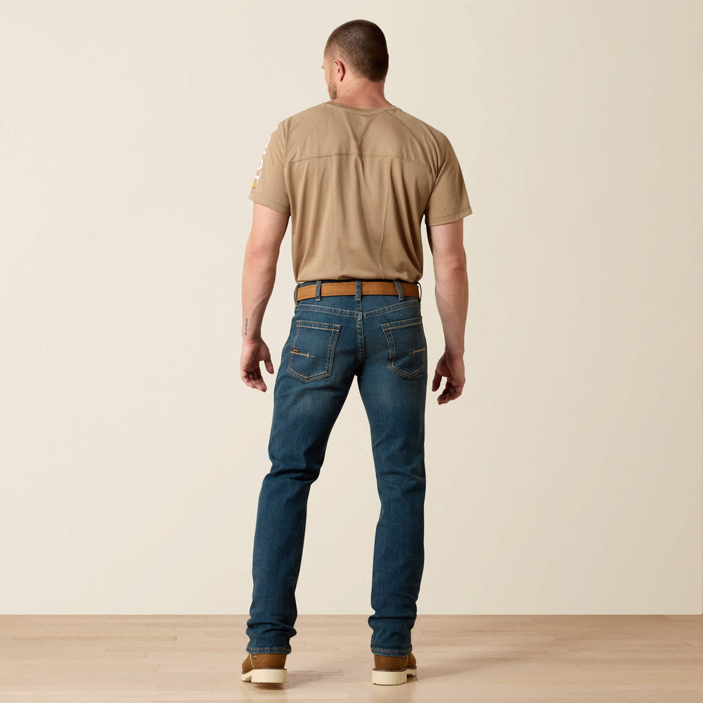 Men Men's Slim Fit Work Pants - Rebar Denim | Ariat on sale