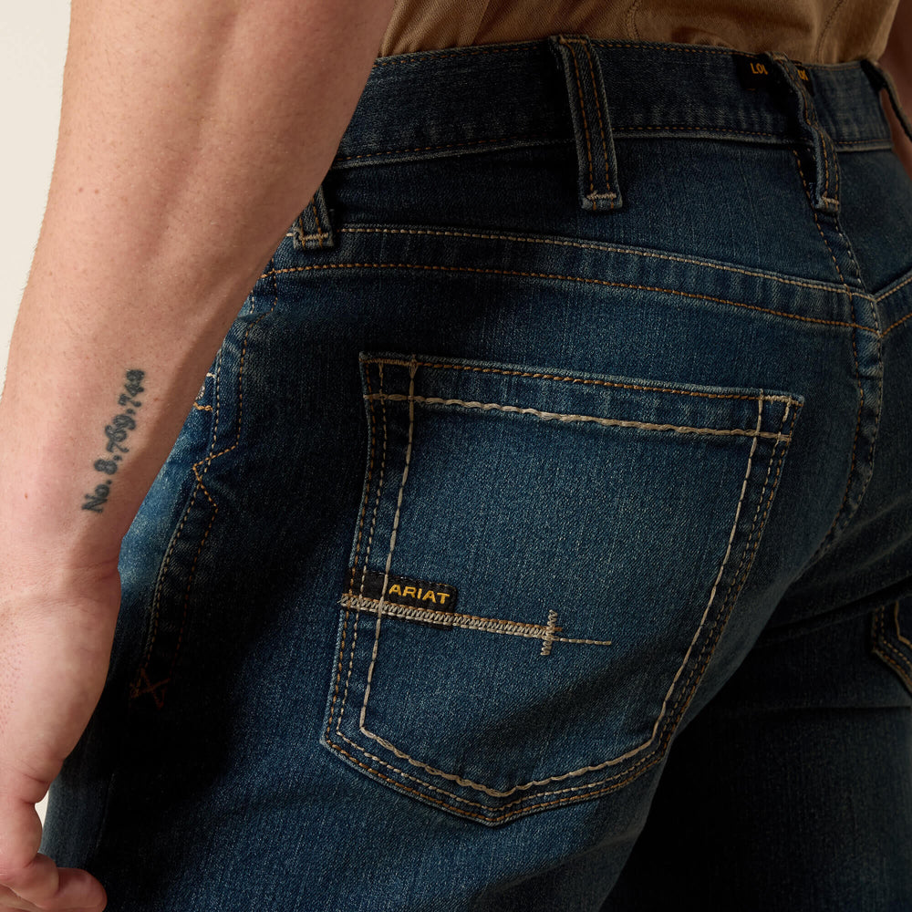 Men Men's Slim Fit Work Pants - Rebar Denim | Ariat on sale